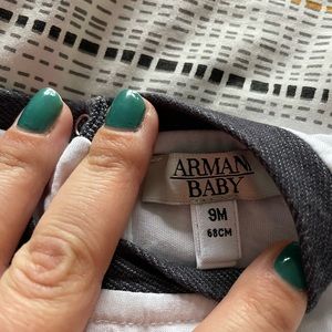 Armani baby set 9 mo